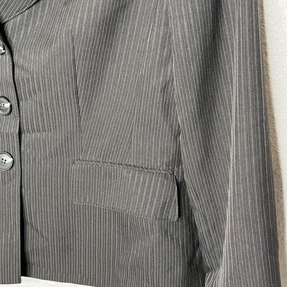 Evan-Picone Suit Striped Jacket Sz 14 - Picture 2 of 6